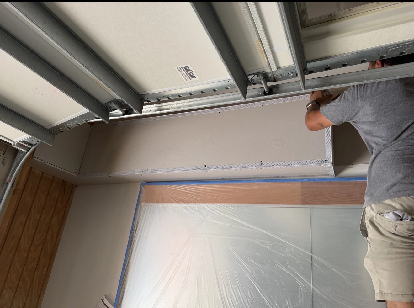 Custom drywall box construction by CEHER Group